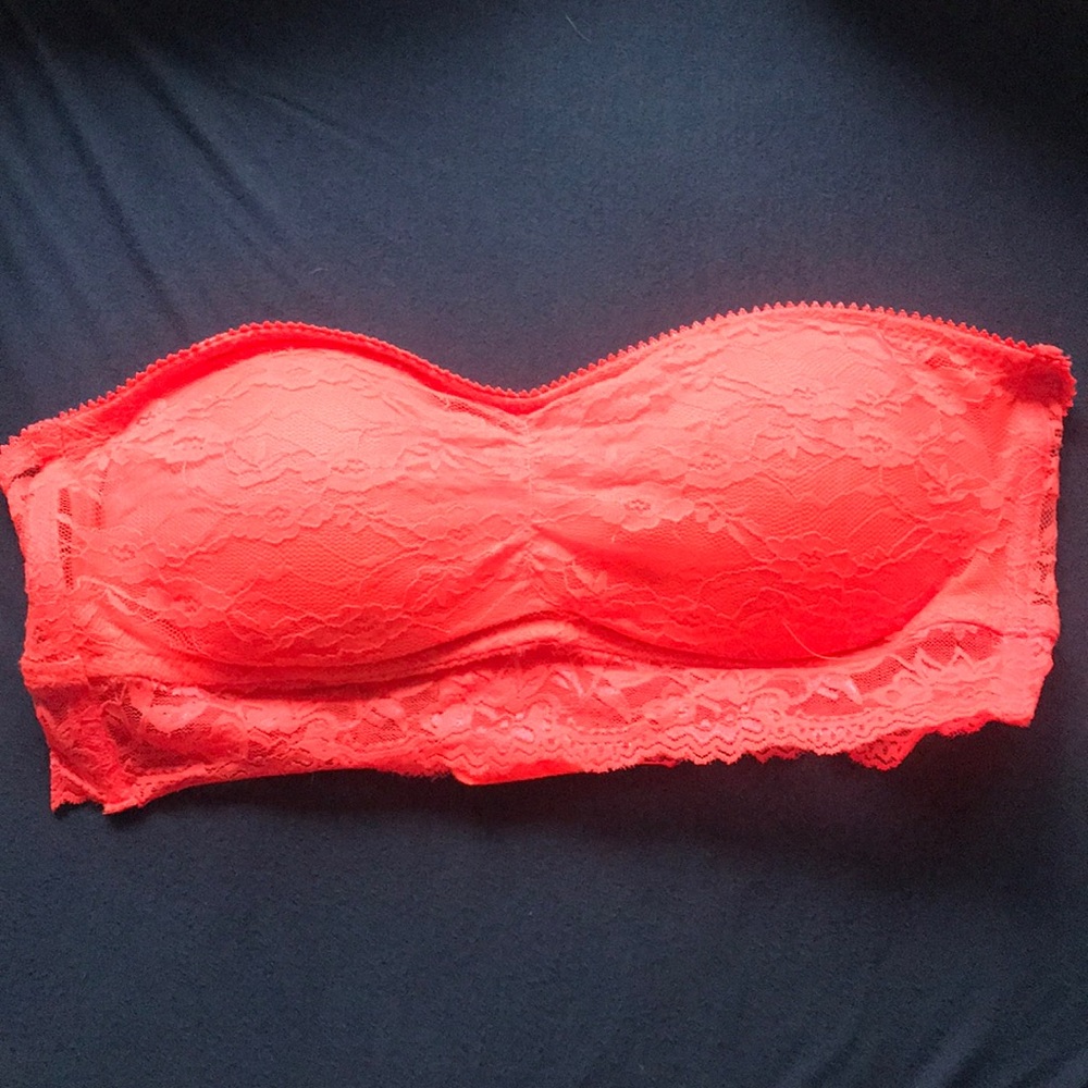 Oranger lace bandeau